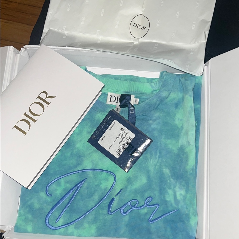 Dior Kids Tie-Dye Tee Shirt